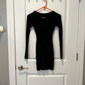 Sweater mini dress